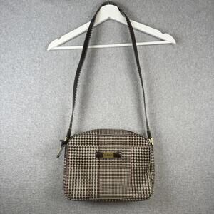 Lauren Ralph Gun Club Check Shoulder Bag Limited Edition Iconic Design Timeless